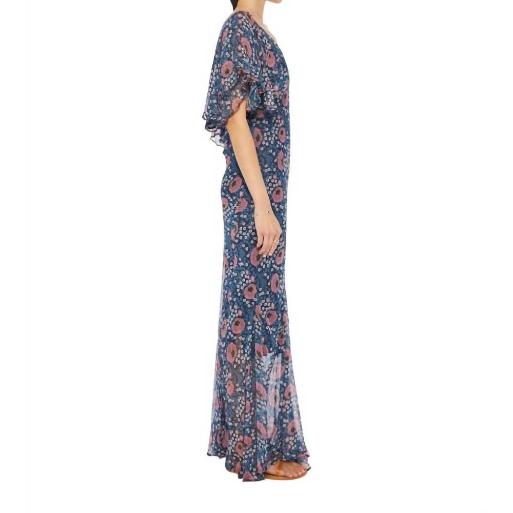 NEW NATALIE MARTIN ramya maxi dress in vintage flowers indigo - Picture 2 of 3